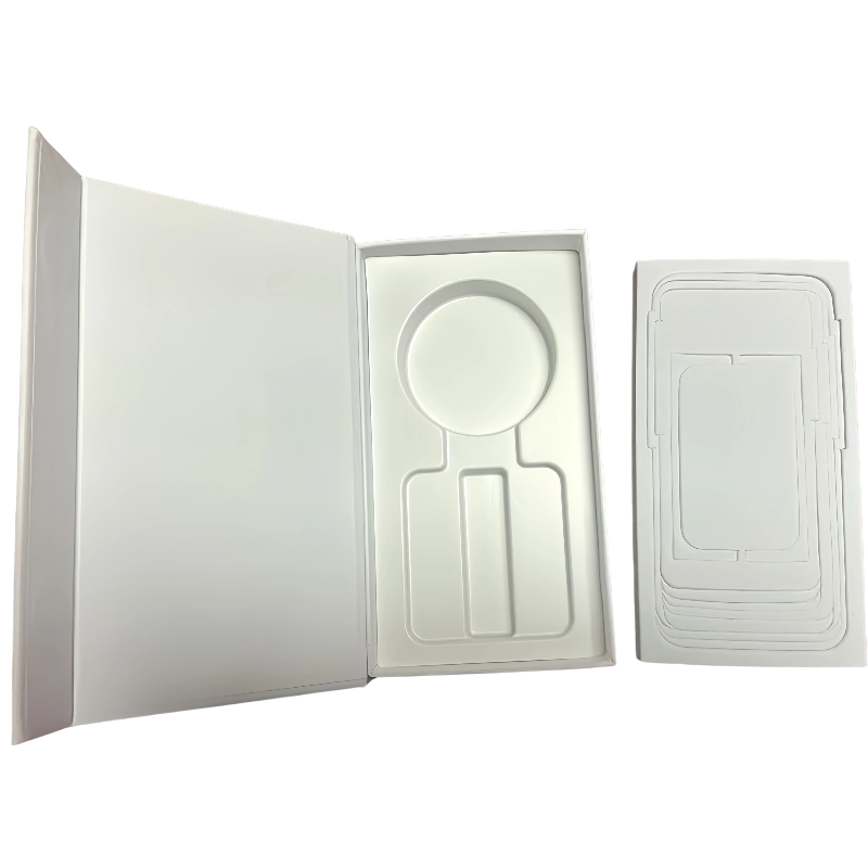 Box Bag Rigid - กล่องแม่เหล็กพิมพ์โลโก้ตามสั่ง สำหรับโทรศัพท์มือถือ กล่องกระดาษแข็งแบบแข็งแรง สำหรับ iPhone 15