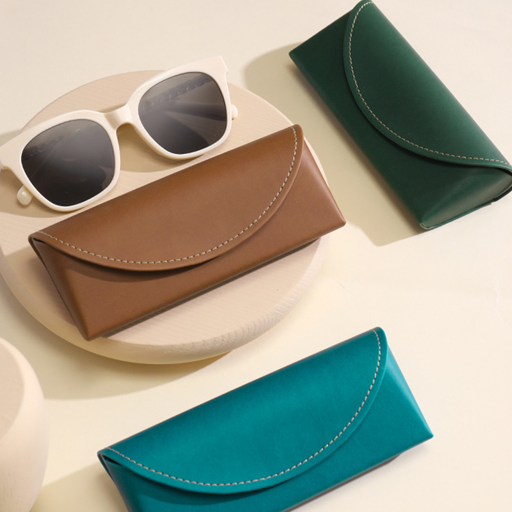 Box Bag Rigid - กล่องใส่แว่นตาหนัง PU สีสันสดใส สำหรับแว่นสายตา แว่นกันแดด กล่องแข็งแรง