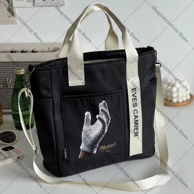 Women Bags 2026 - กระเป๋าแฟชั่นผู้หญิง กระเป๋าโท้ท อุปกรณ์เสริม ราชาเพลงป๊อป MJ กระเป๋าถือลำลองสำหรับผู้หญิง