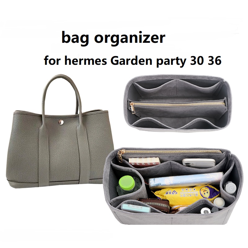 Women Bags Hermes - กระเป๋าใส่เครื่องสำอางสำหรับกระเป๋าเฮอร์มีส การ์เดน ปาร์ตี้ 30 36