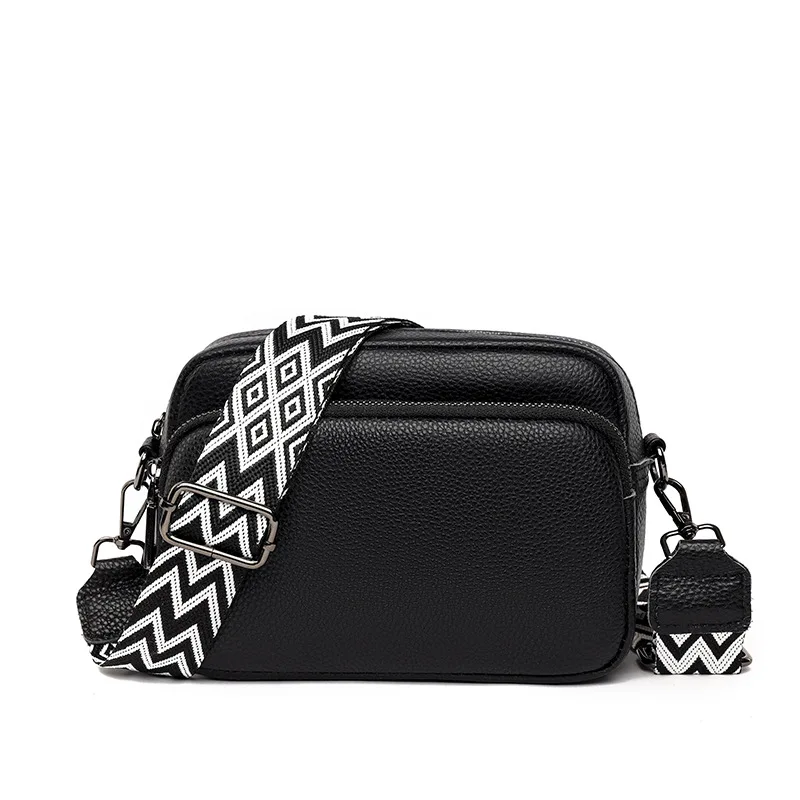 Women Bags Manufacturer - ผู้หญิงกระเป๋าสะพายข้างหลายพื้นที่การออกแบบแฟชั่นความรู้สึกความจุขนาดใหญ่วัสดุ PU น้ําหนักเบากระเป๋าสะพายไหล่เดียว