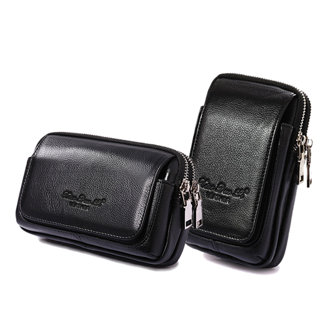 Saddle Bag Leather - ผู้ชายหนังเอว Fanny Pack กระเป๋าเข็มขัดกระเป๋าบุหรี่ ID ผู้ถือบัตรกระเป๋ากระเป๋า