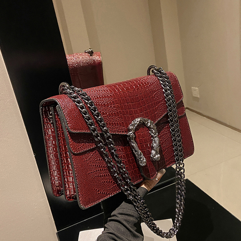Women Bags Manufacturer - กระเป๋าสะพายไหล่ทรงสี่เหลี่ยมมินิมอลสุดฮิตสำหรับผู้หญิง วัสดุ PU กระเป๋าสะพายข้างสไตล์ฮิปฮอป