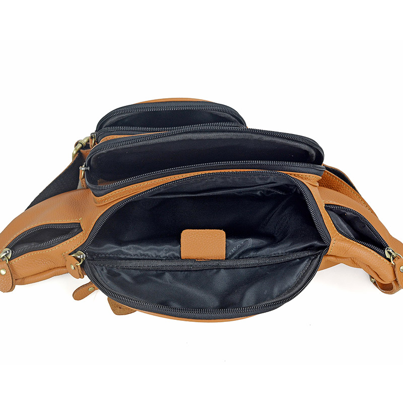 กระเป๋าคาดเอวหนังแท้ผู้ชายสำหร - Saddle Bag Leather บทวิจารณ์และราคา