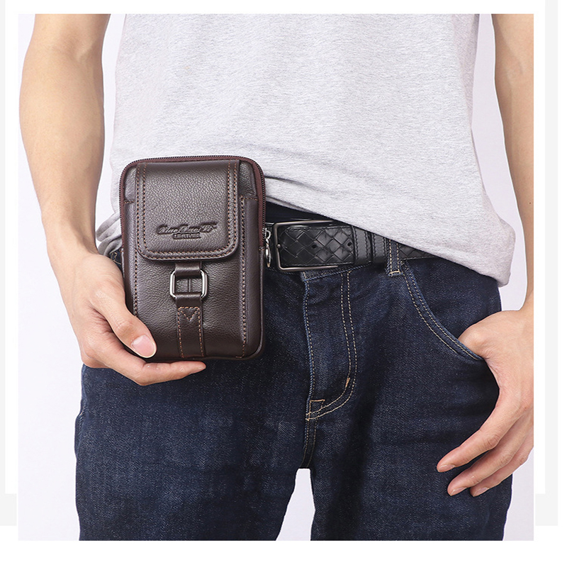 กระเป๋าคาดเอวคาดเอวเคสโทรศัพท์ - Saddle Bag Leather บทวิจารณ์และราคา