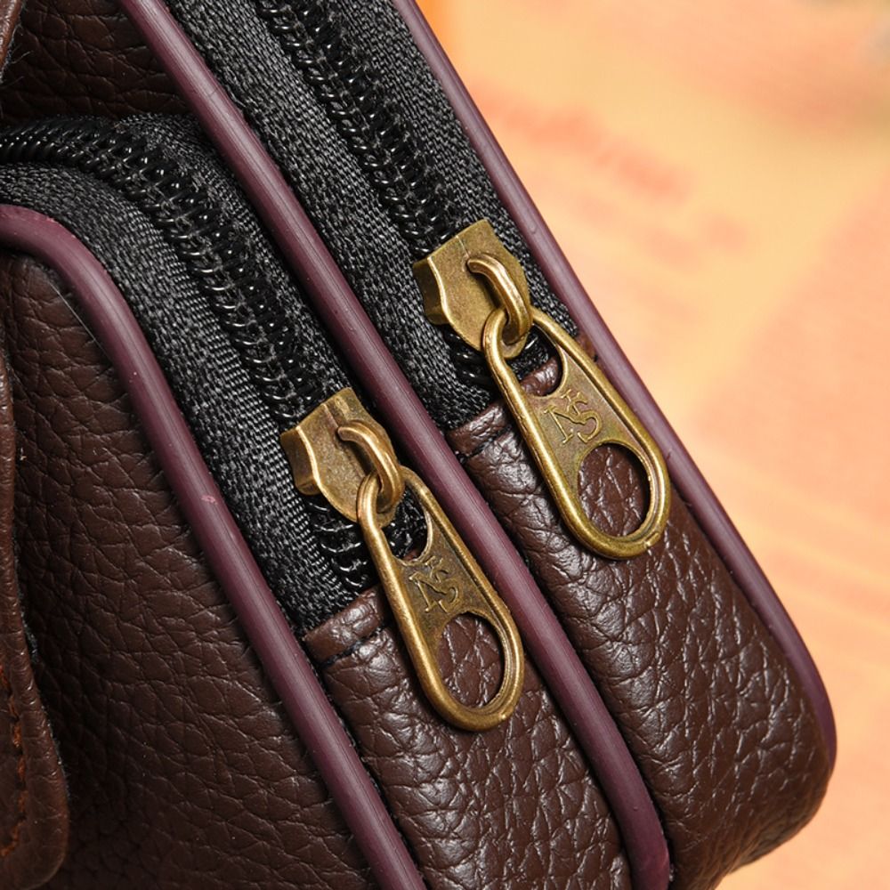 กระเป๋าคาดเอวหนัง PU สำหรับผู้ - Saddle Bag Leather บทวิจารณ์และราคา
