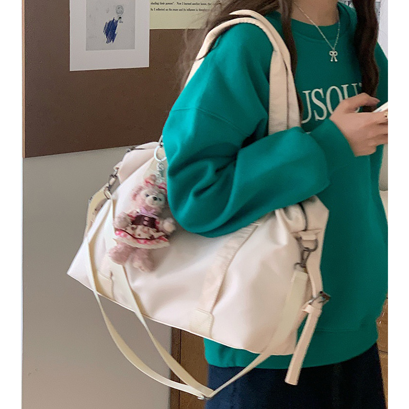 2026 กระเป๋าสะพายไหล่ลำลองสำหร - Women Bags White บทวิจารณ์และราคา