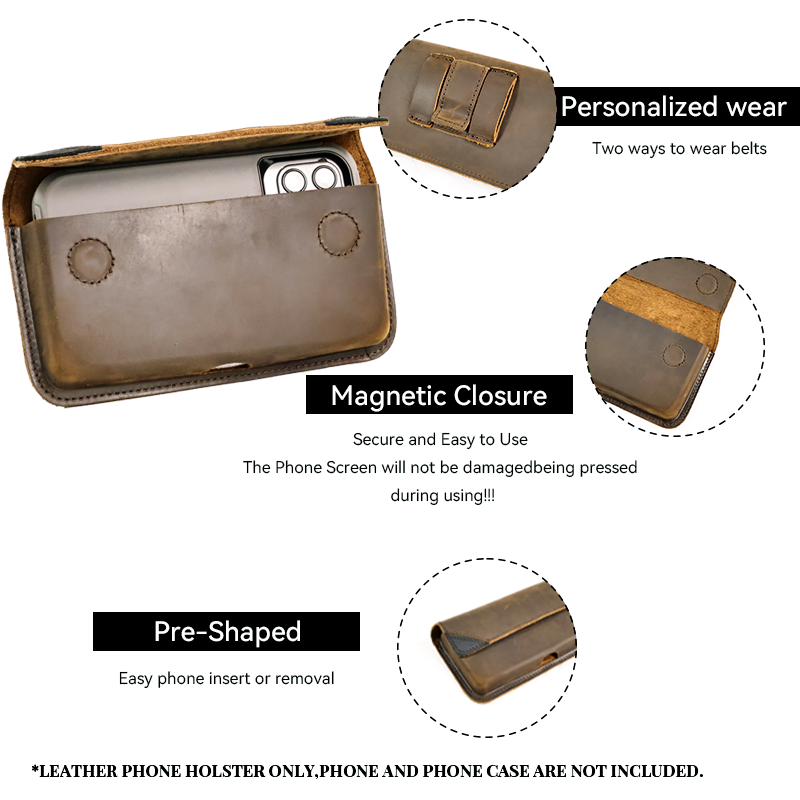กระเป๋าคาดเอวหนังแท้สำหรับผู้ช - Saddle Bag Leather บทวิจารณ์และราคา