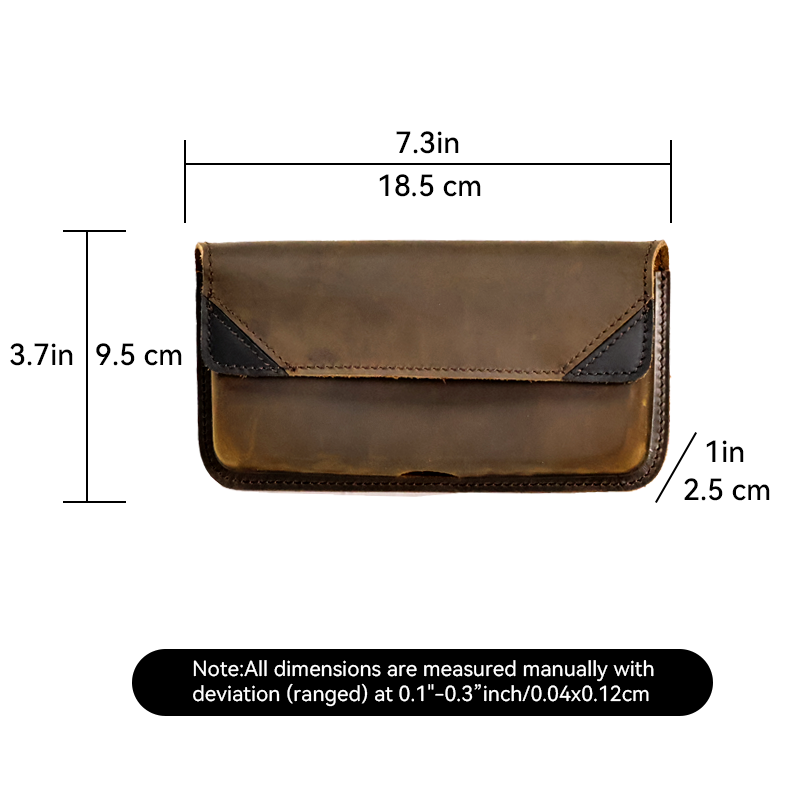 กระเป๋าคาดเอวหนังแท้สำหรับผู้ช - Saddle Bag Leather บทวิจารณ์และราคา