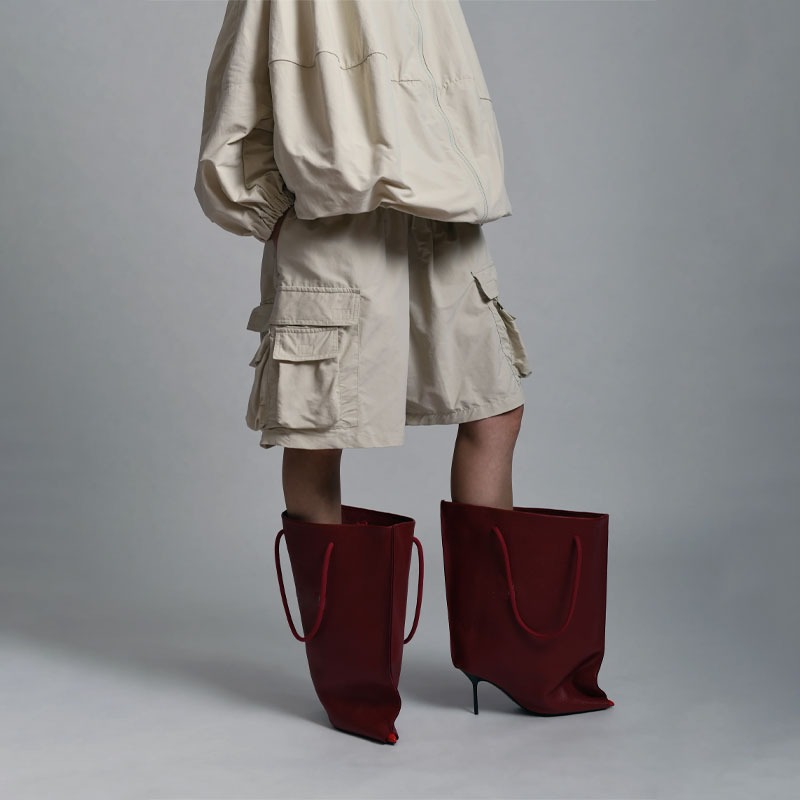 รองเท้าบูททรงกระเป๋าแบบใหม่สำห - Women Bags New บทวิจารณ์และราคา