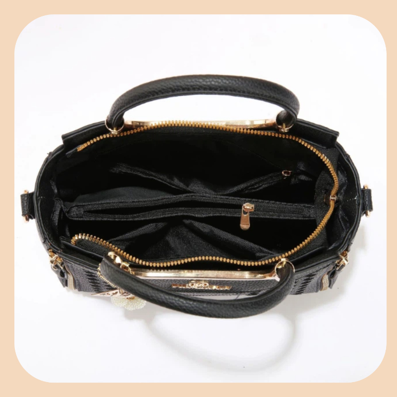 ชุดกระเป๋าถือ 3 ชิ้น ทำจากหนัง - Women'S Bags Handbags บทวิจารณ์และราคา