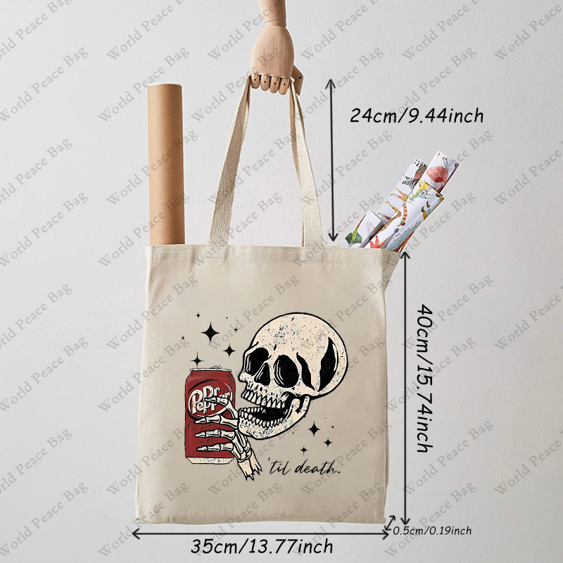 1ชิ้นจนตายโครงกระดูกพริกไทยกระ - Women Bags White บทวิจารณ์และราคา
