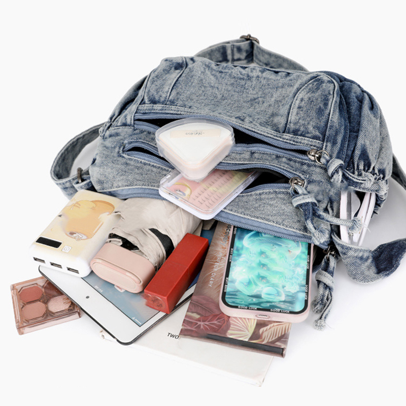 กระเป๋าสะพายข้างสำหรับเดินทางย - Women Bags Jeans บทวิจารณ์และราคา