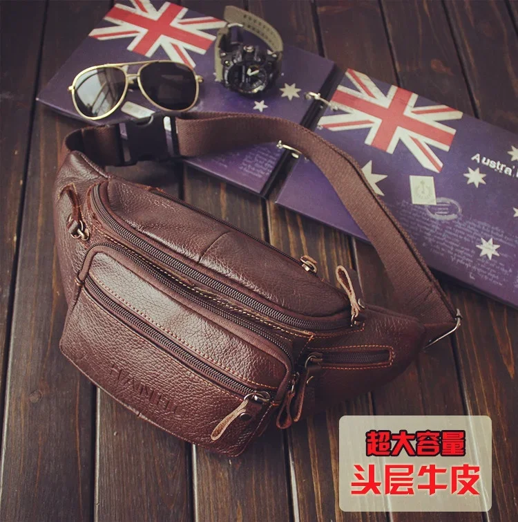 ของแท้ Cowhide หนังเอวกระเป๋าผ - Saddle Bag Leather บทวิจารณ์และราคา