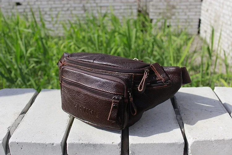 ของแท้ Cowhide หนังเอวกระเป๋าผ - Saddle Bag Leather บทวิจารณ์และราคา