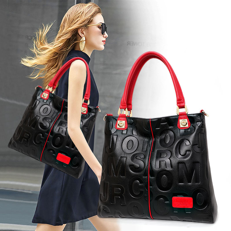กระเป๋าหนังวัวแท้ลายนูน พร้อมส - Women Bags For Work บทวิจารณ์และราคา