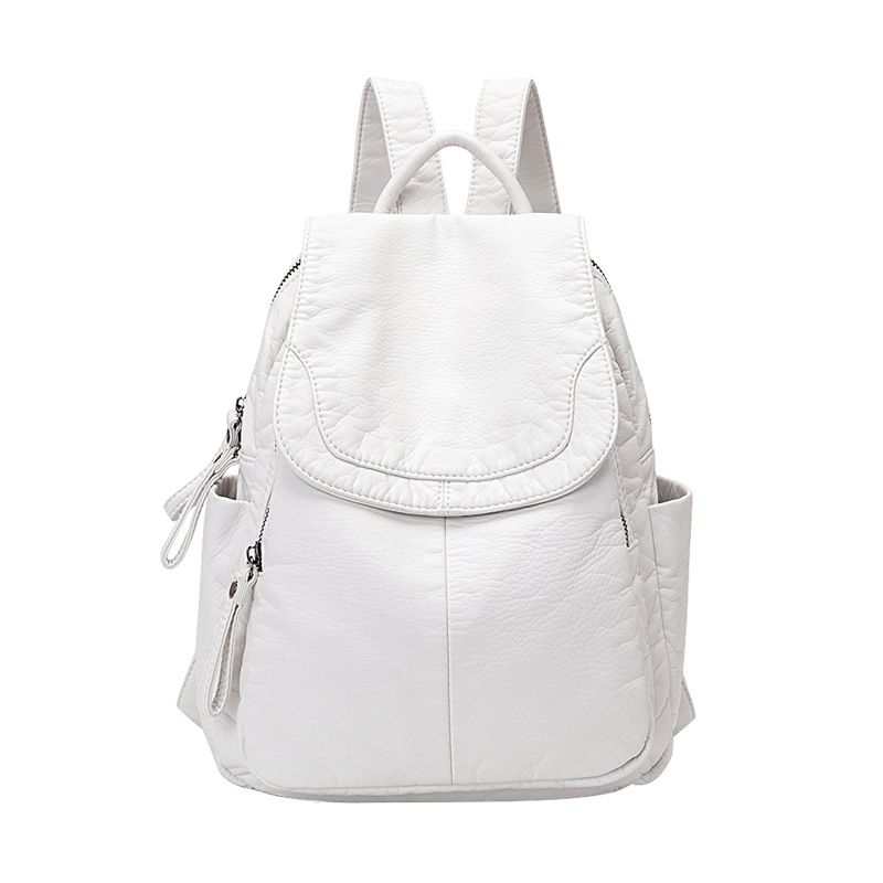 กระเป๋าเป้สะพายหลังสำหรับผู้หญ - Women Bags White บทวิจารณ์และราคา