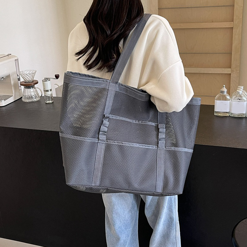 Hollow ขนาดใหญ่ความจุกระเป๋าแต - Women Bags White บทวิจารณ์และราคา