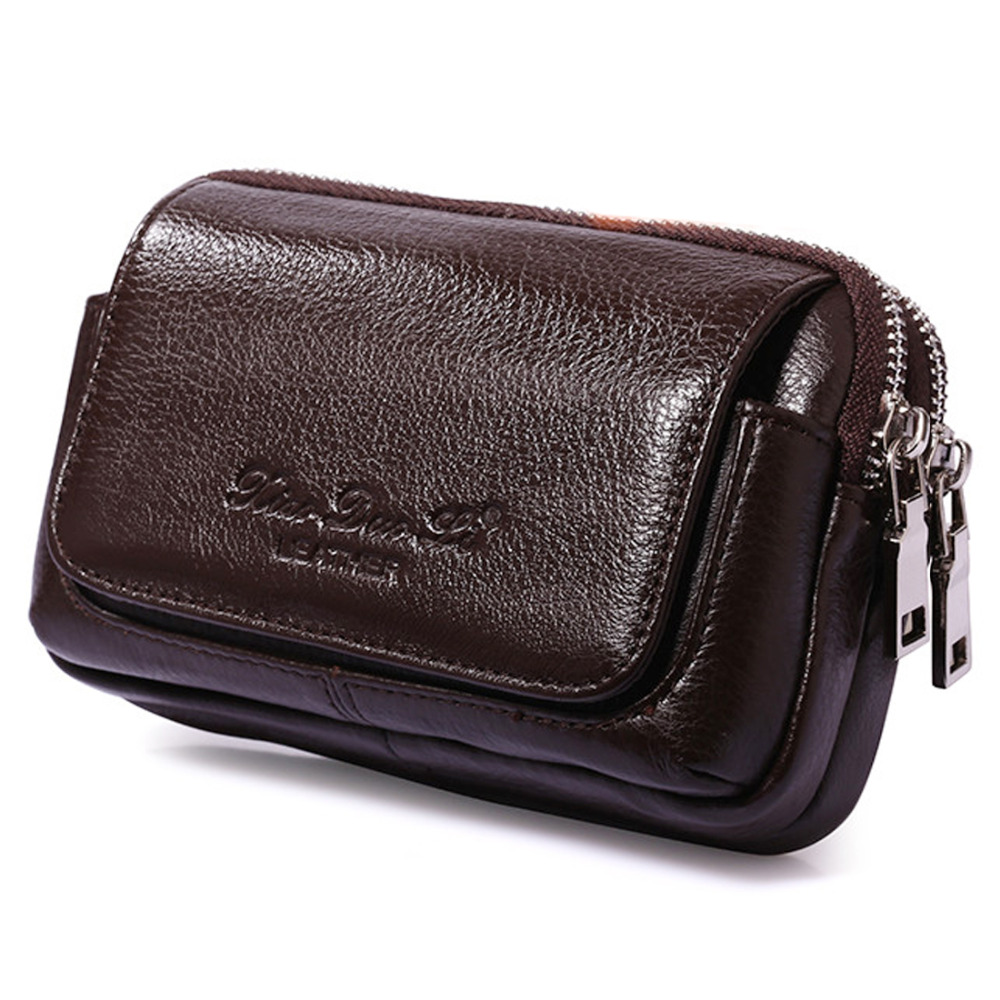 ผู้ชายหนังเอว Fanny Pack กระเป - Saddle Bag Leather บทวิจารณ์และราคา