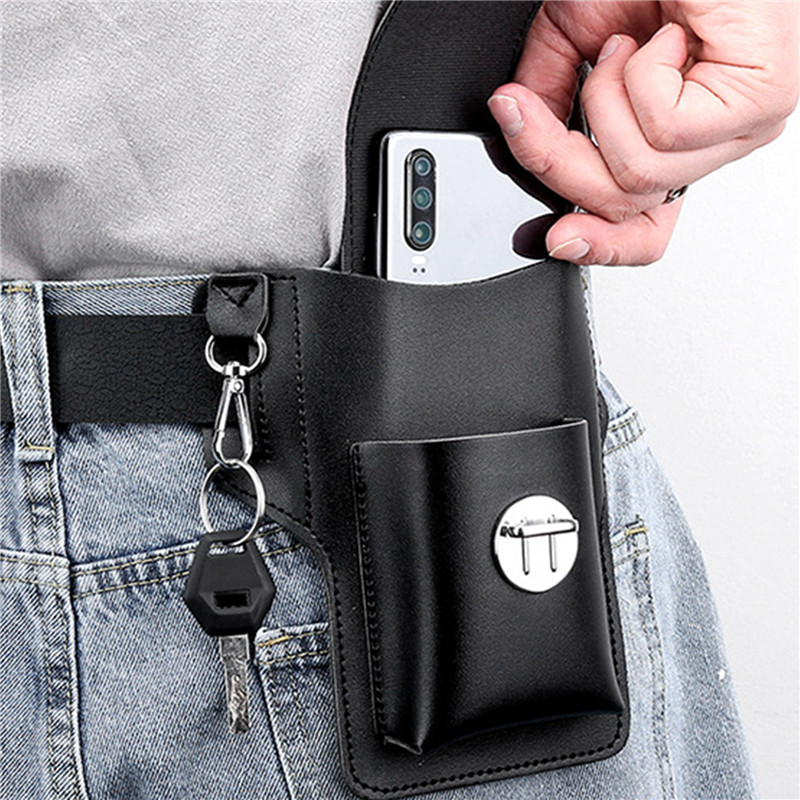 กระเป๋าคาดเอวใส่โทรศัพท์สำหรับ - Saddle Bag Leather บทวิจารณ์และราคา