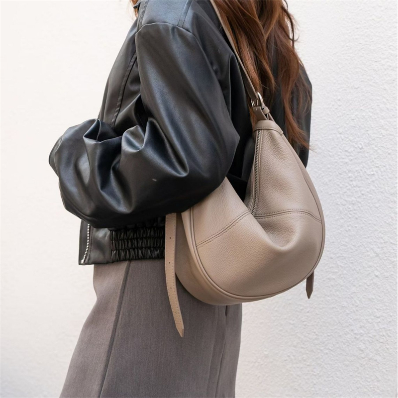 กระเป๋าสะพายไหล่ทรงครึ่งวงกลมห - Women Bags For Work บทวิจารณ์และราคา