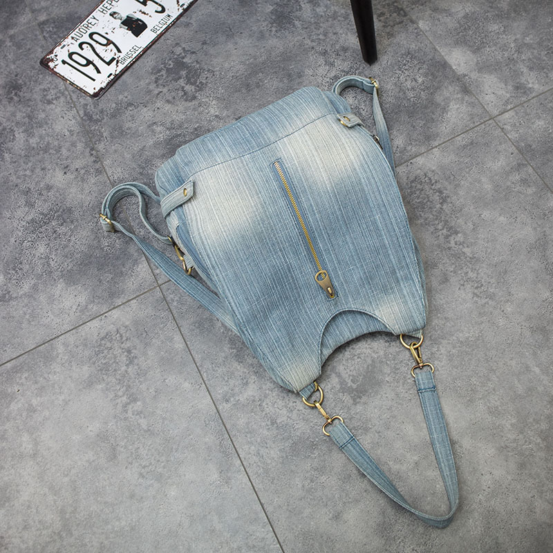 กระเป๋าเป้สะพายหลังผู้หญิงผ้าย - Women Bags Jeans บทวิจารณ์และราคา