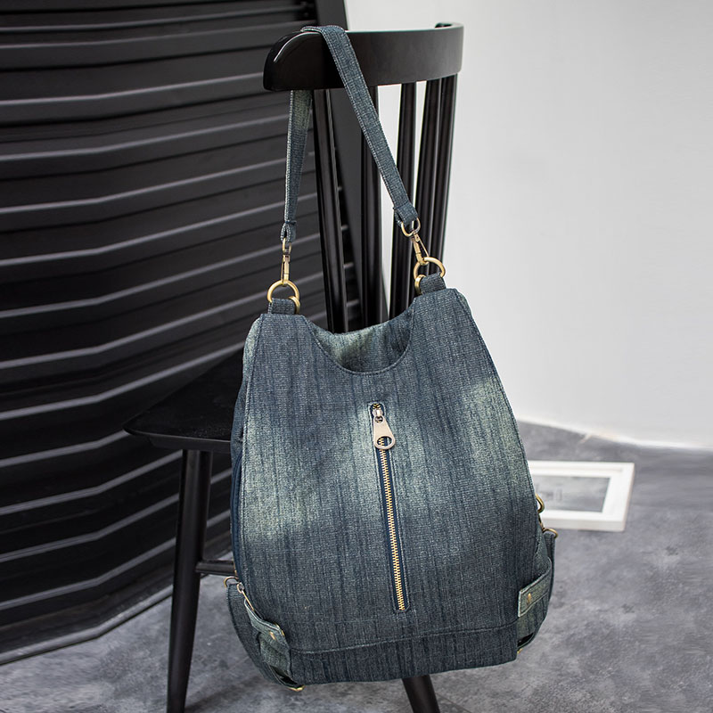 กระเป๋าเป้สะพายหลังผู้หญิงผ้าย - Women Bags Jeans บทวิจารณ์และราคา