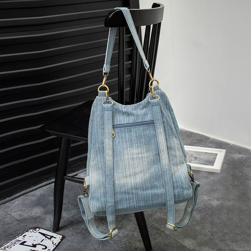 กระเป๋าเป้สะพายหลังผู้หญิงผ้าย - Women Bags Jeans บทวิจารณ์และราคา