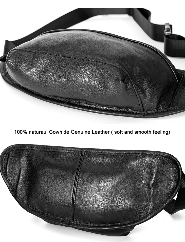ใหม่ผู้ชายแฟชั่นของแท้หนังเอวก - Saddle Bag Leather บทวิจารณ์และราคา