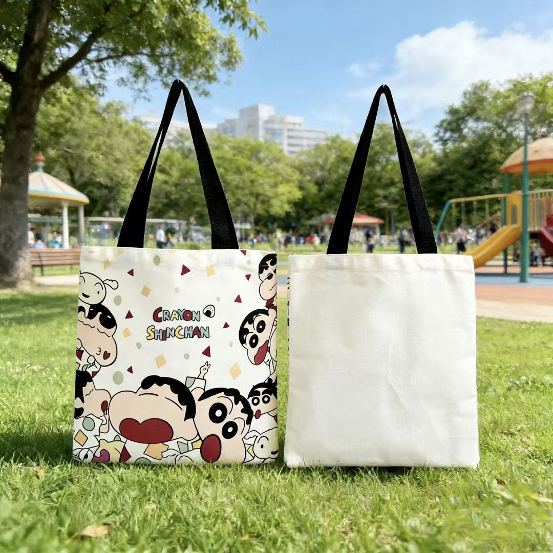 กระเป๋าผ้าแคนวาสลายชินจัง ปี 2 - Women Bags 2026 บทวิจารณ์และราคา