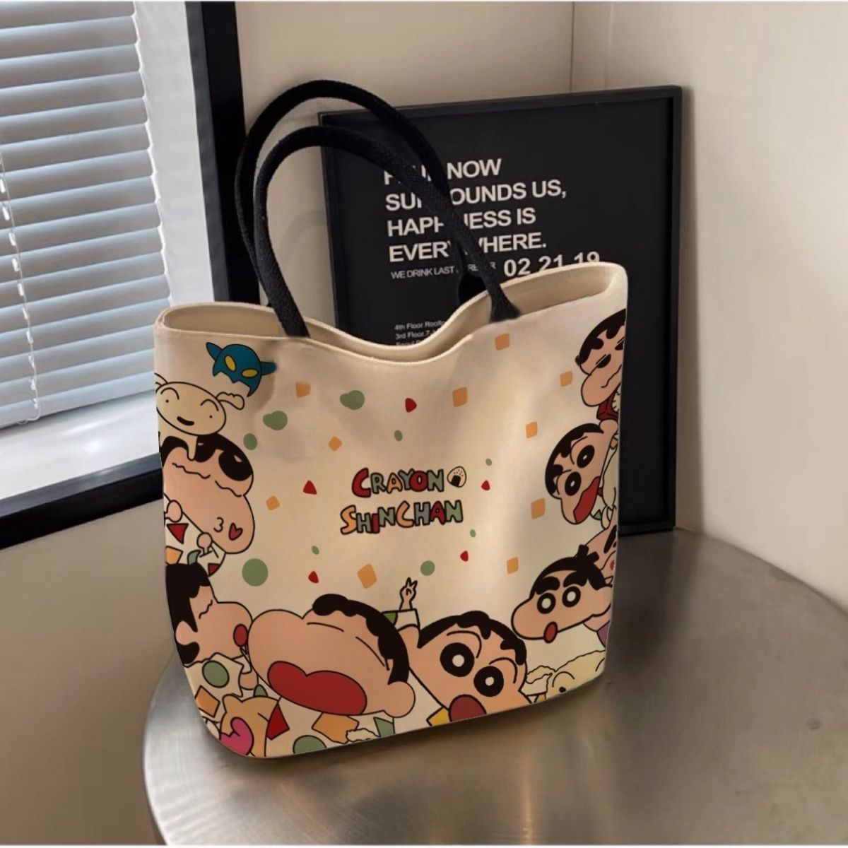 กระเป๋าผ้าแคนวาสลายชินจัง ปี 2 - Women Bags 2026 บทวิจารณ์และราคา