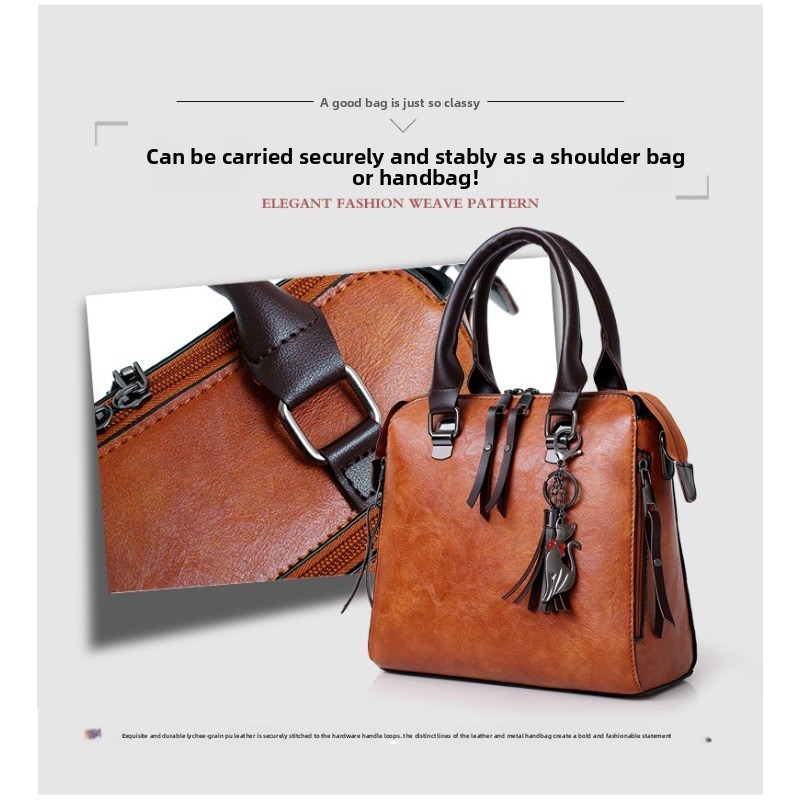 ชุดกระเป๋าสีพื้น 4 ชิ้น พร้อมพ - Women'S Bags Handbags บทวิจารณ์และราคา