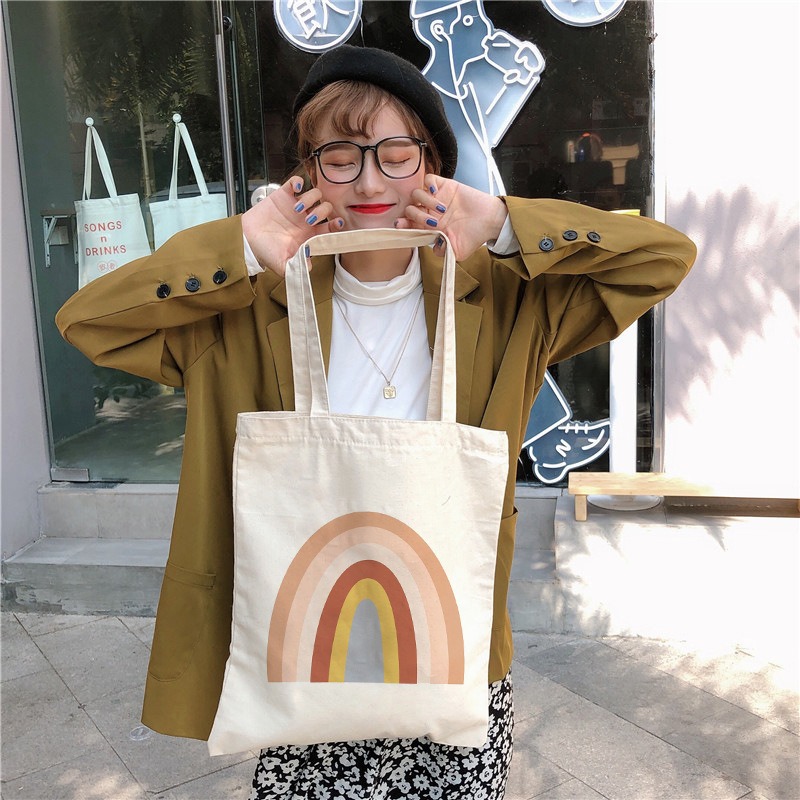 กระเป๋าผ้าแคนวาสความจุขนาดใหญ่ - Women Bags For Work บทวิจารณ์และราคา