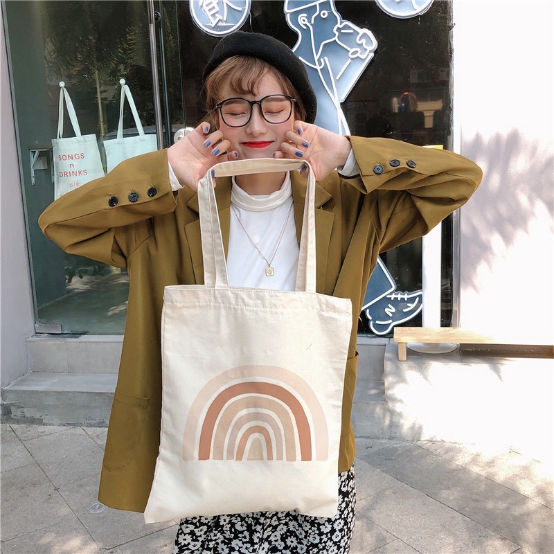 กระเป๋าผ้าแคนวาสความจุขนาดใหญ่ - Women Bags For Work บทวิจารณ์และราคา