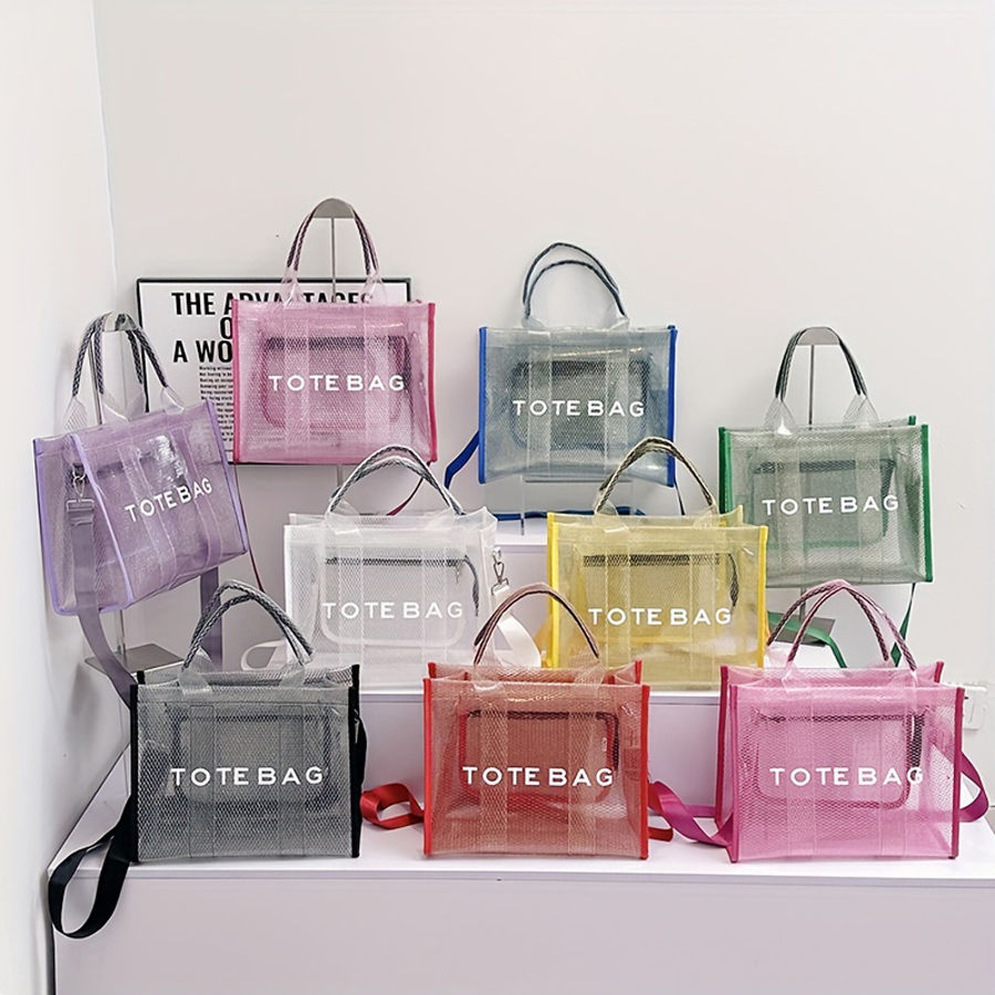 กระเป๋าพีวีซีผู้หญิงความจุสูง, - Women Bags White บทวิจารณ์และราคา