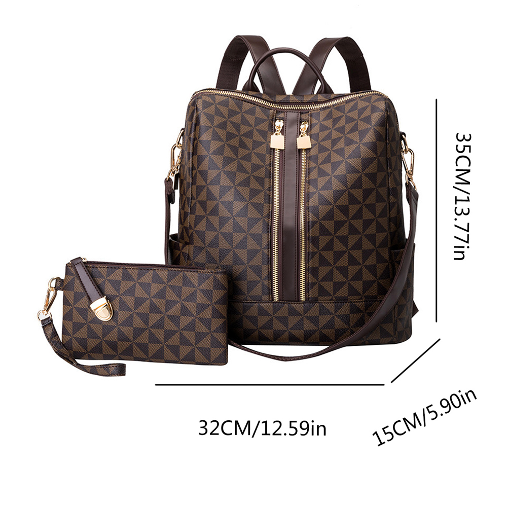 ชุดกระเป๋าเป้สะพายหลังและกระเป - Women Bags White บทวิจารณ์และราคา